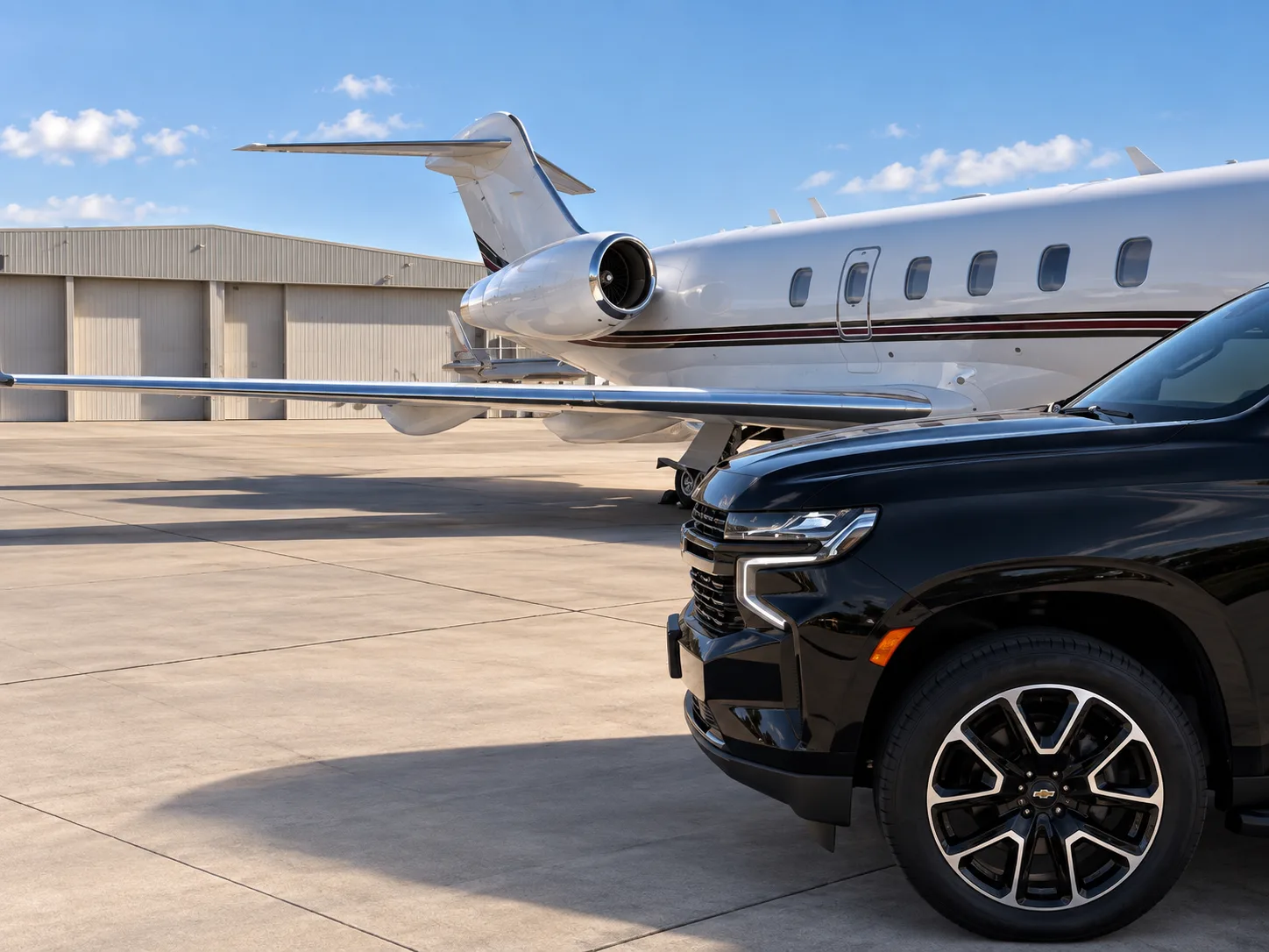 Chevrolet Suburban — Servicio de chófer en FBO