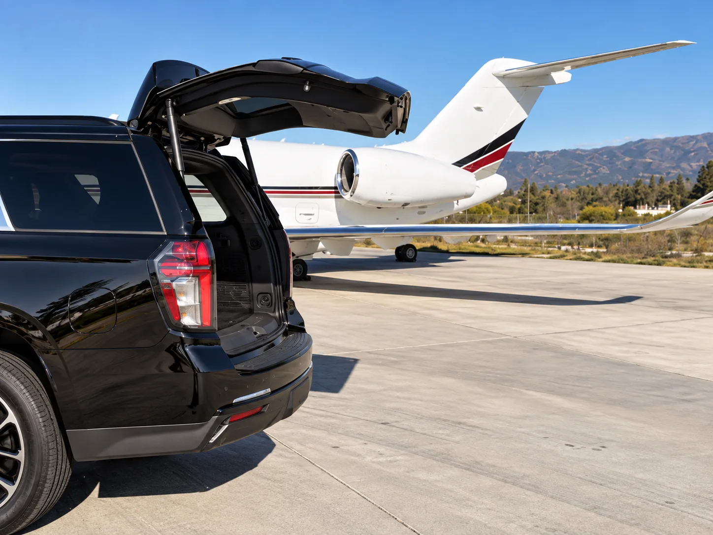 Chevrolet Suburban — Capacidad de equipaje en FBO