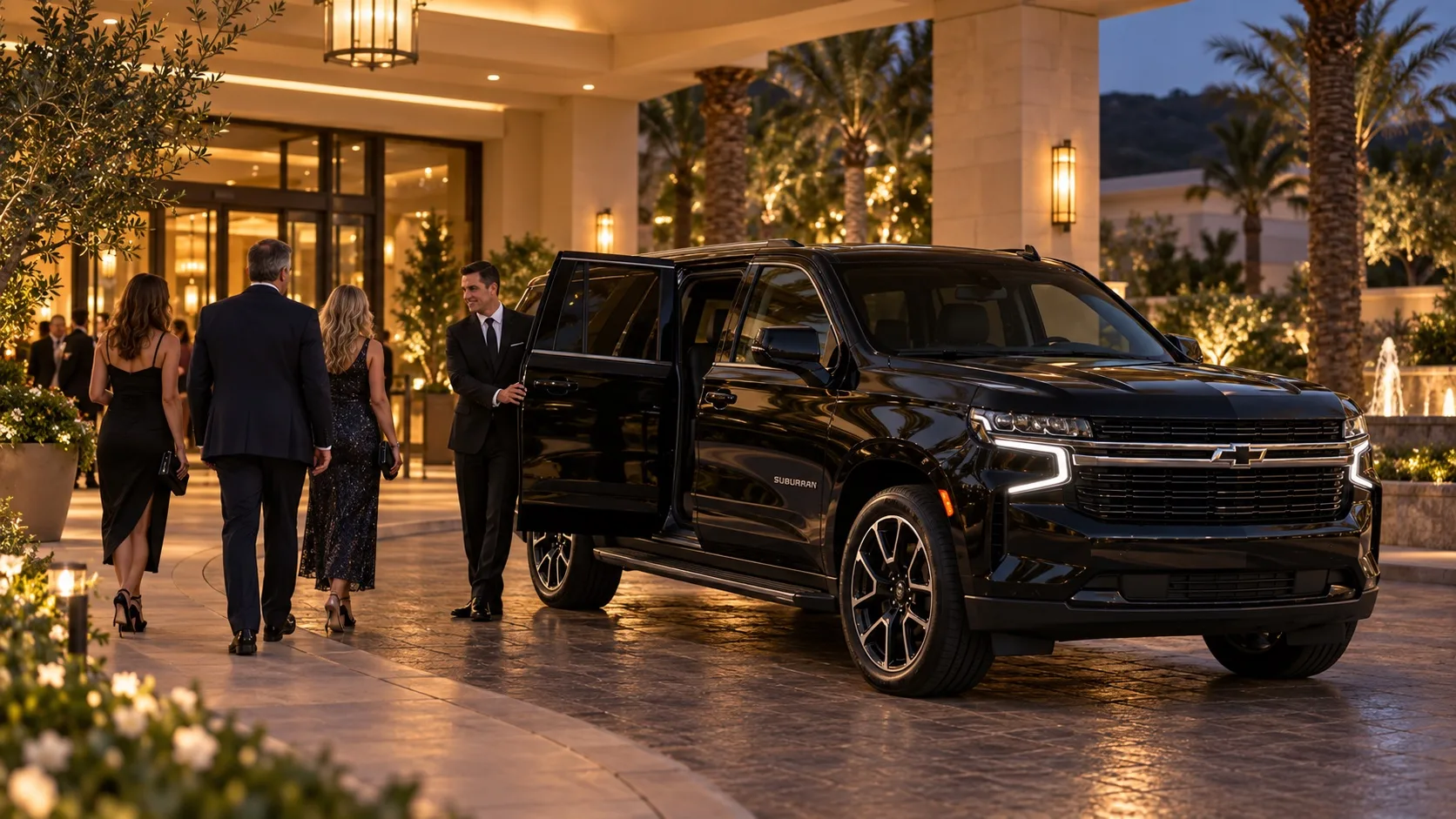 Chevrolet Suburban private casino trip transportation